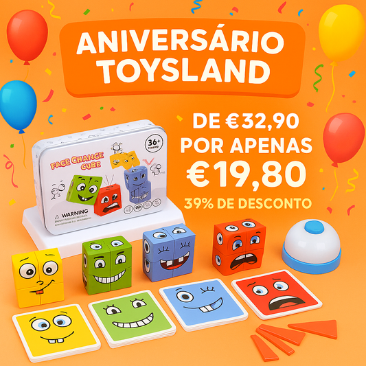 Expressões Divertidas - Jogo Cara e Careta - ToysLand +OFERTA Combo de Atividades Pedagógicas