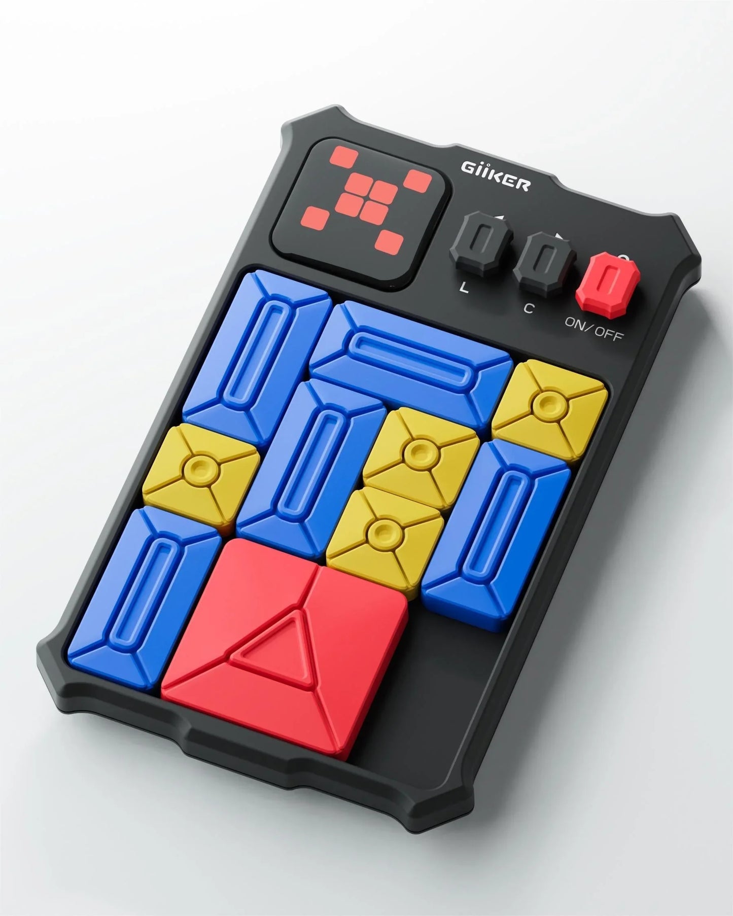 Jogo eletrônico de quebra-cabeça, blocos coloridos, infantil, educativo