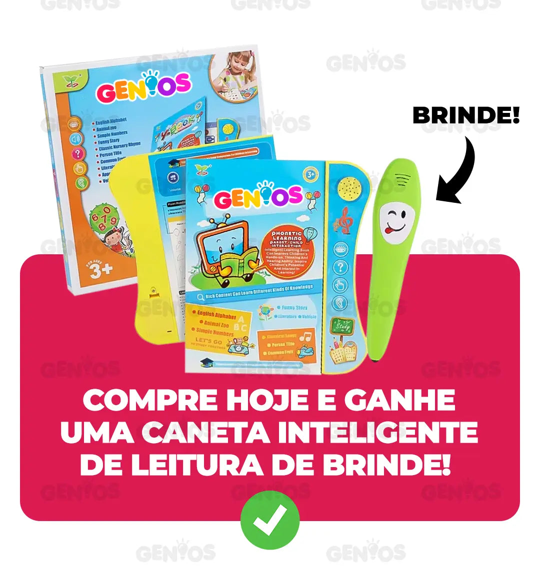 Livro Interativo Smart Book - ToysLand