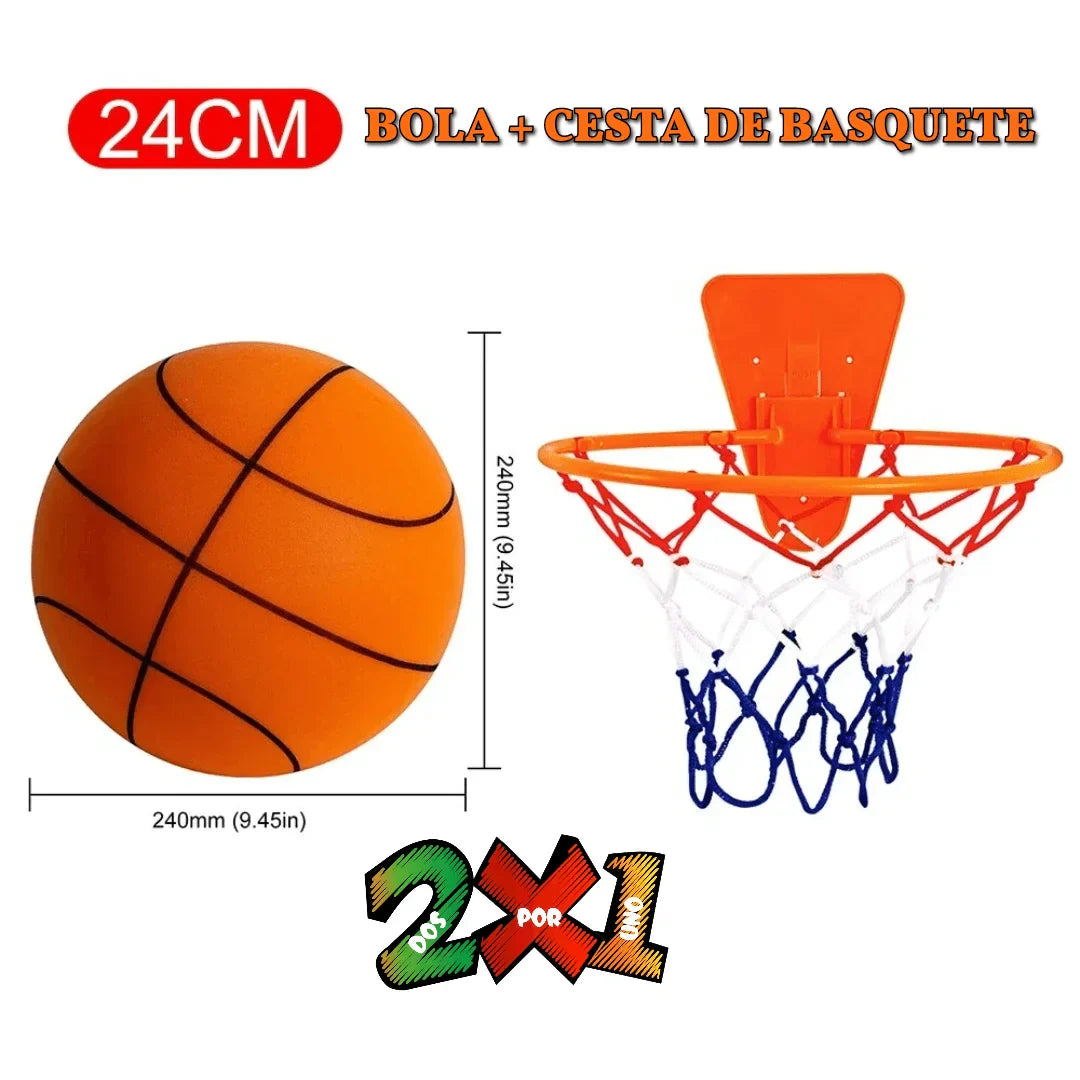 Bola de Basquete Silenciosa | BolaKeta ToysLand + Oferta (Cesta)