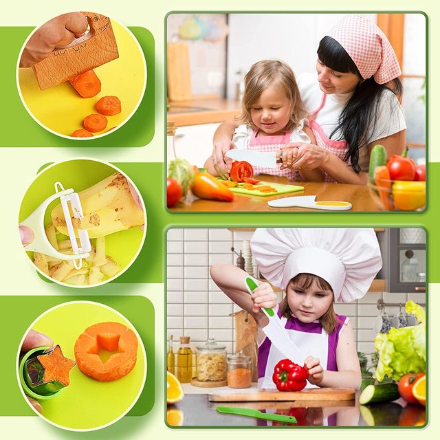 Kit Culinário Montessori ToysLand + OFERTA Avental Kids e E-book de Receitas