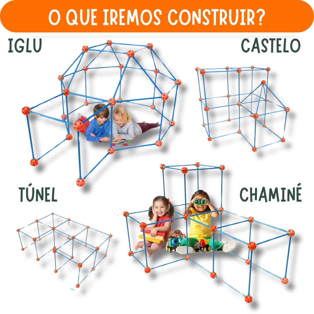 Kit Construção Divertida ToysLand  + Oferta Lona (PROMOÇÃO EXCLUSIVA)
