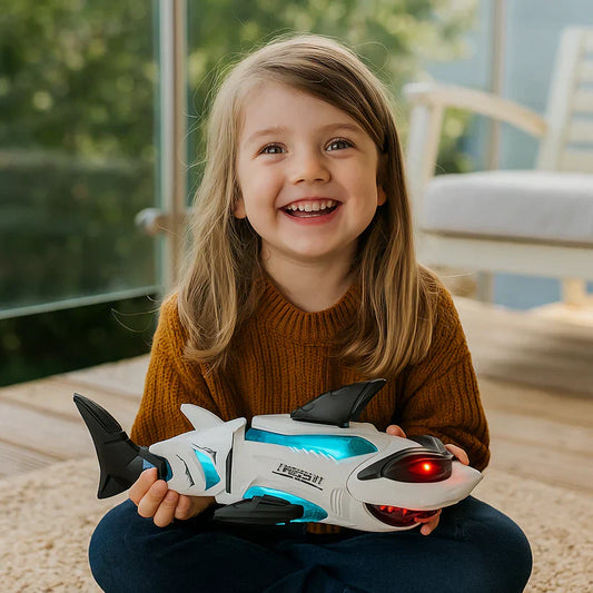 Cyber Shark ToysLand - Tubarão Musical Luminoso