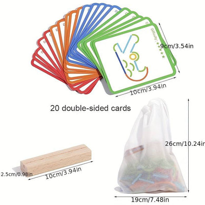Quebra-Cabeça Interativo Montessori ToysLand