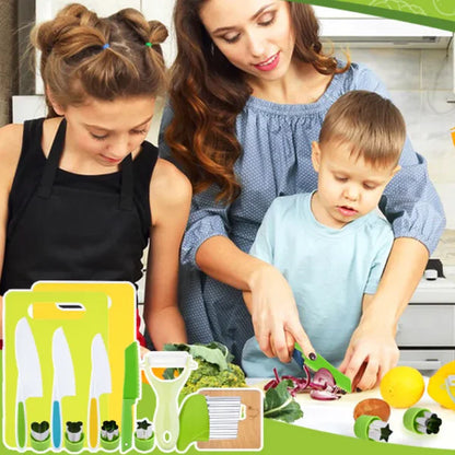 Kit Culinário Montessori ToysLand + OFERTA Avental Kids e E-book de Receitas