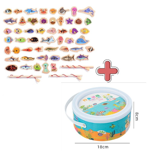 Pescaria Magnética Montessoriana - ToysLand