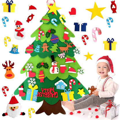 Árvore de Natal Montessori Criativa ToysLand + 32 Peças + Apenas HOJE Oferta Luzinhas de Natal