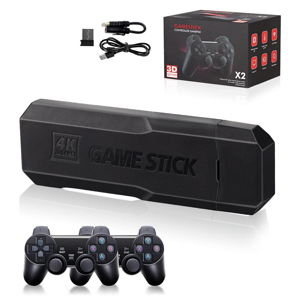 Game Stick Retro 4K com 2 Controles - ToysLand