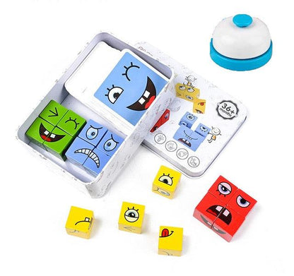 Expressões Divertidas - Jogo Cara e Careta - ToysLand ® +OFERTA Combo de Atividades Pedagógicas