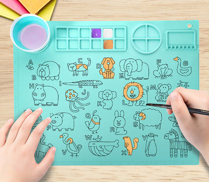 Tapete de Pintura ToysLand +OFERTA Kit de Pincéis